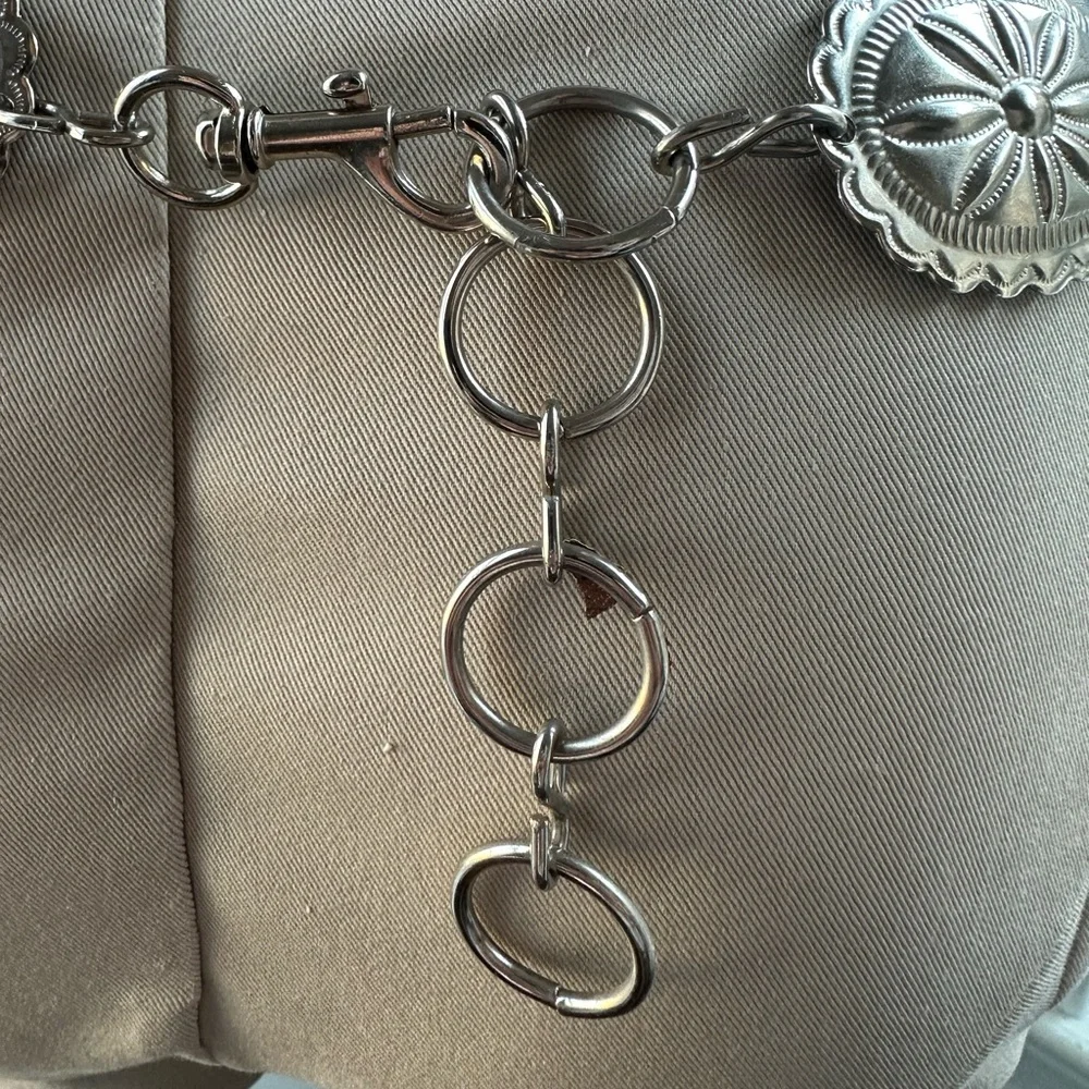 Vintage Silver Concho Belt - Picture 4 of 5